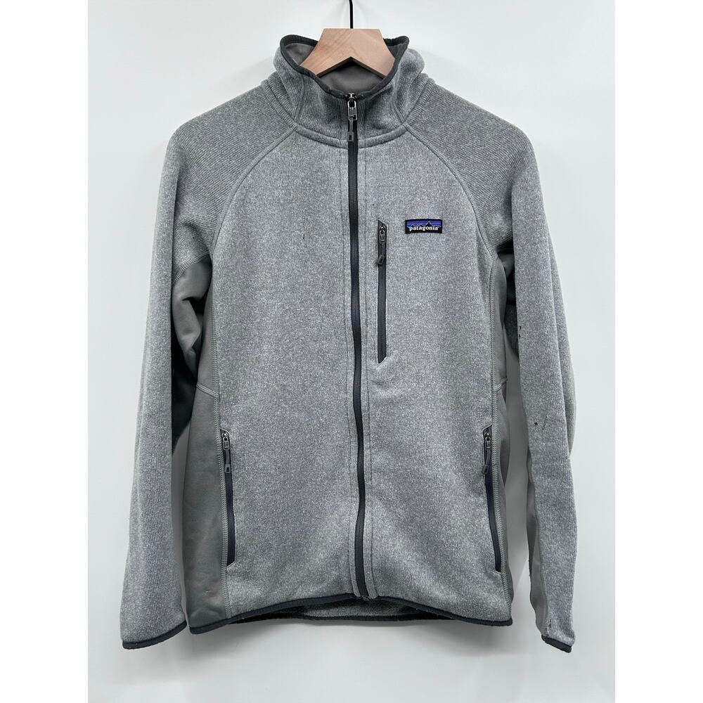Patagonia Better Sweater Fleece Jacket Gray Full Zip (Flawed) Outdoor Mens Sz M